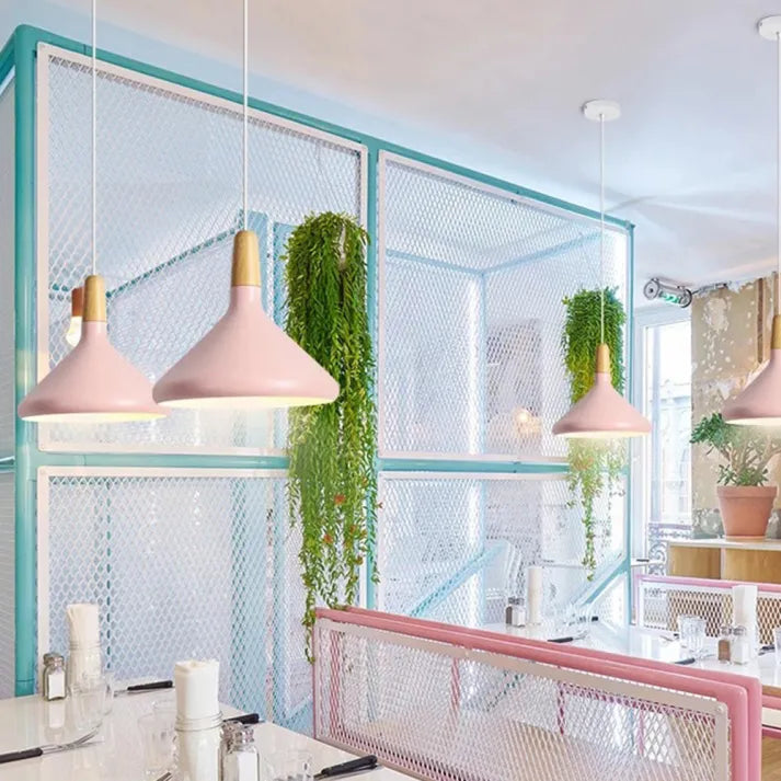 Chic Macaron Ceiling Lamp - Playful Elegance for All Interiors