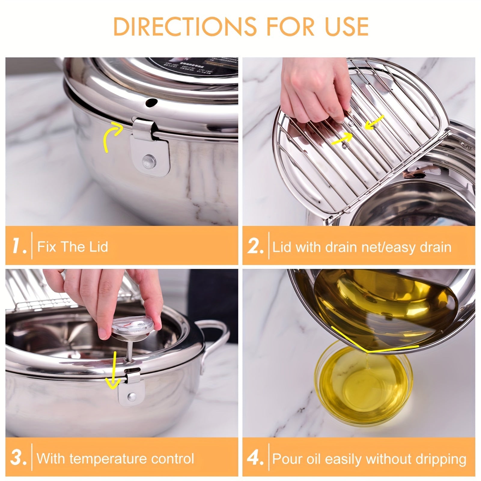 ThermaFryer - Premium Deep Fryer with Temperature Control
