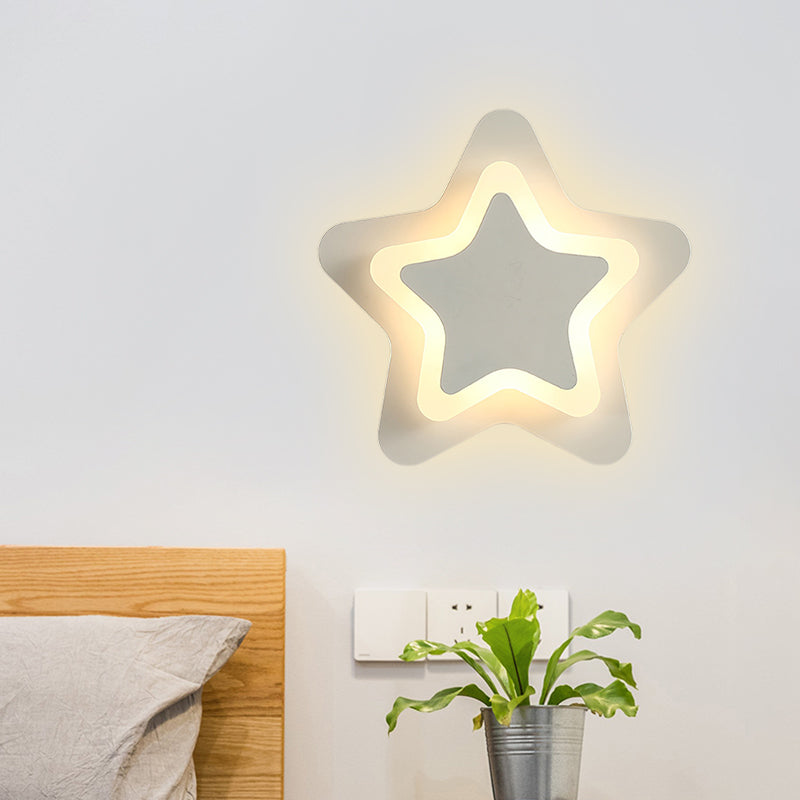 StellarGlow – Scandinavian LED Wall Lamp for Children