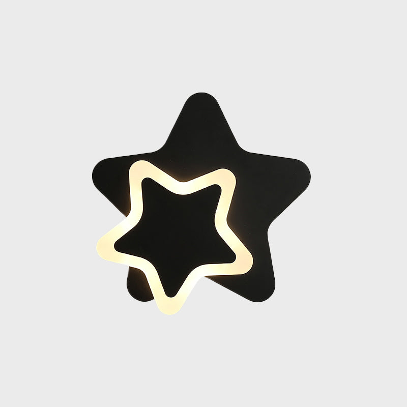 StellarGlow – Scandinavian LED Wall Lamp for Children
