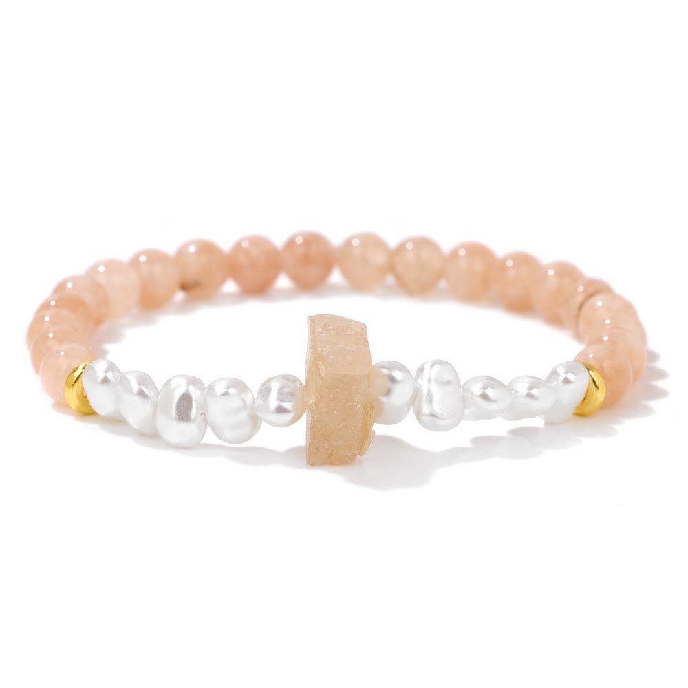 Eline's Captivating Natural Crystal Bracelet