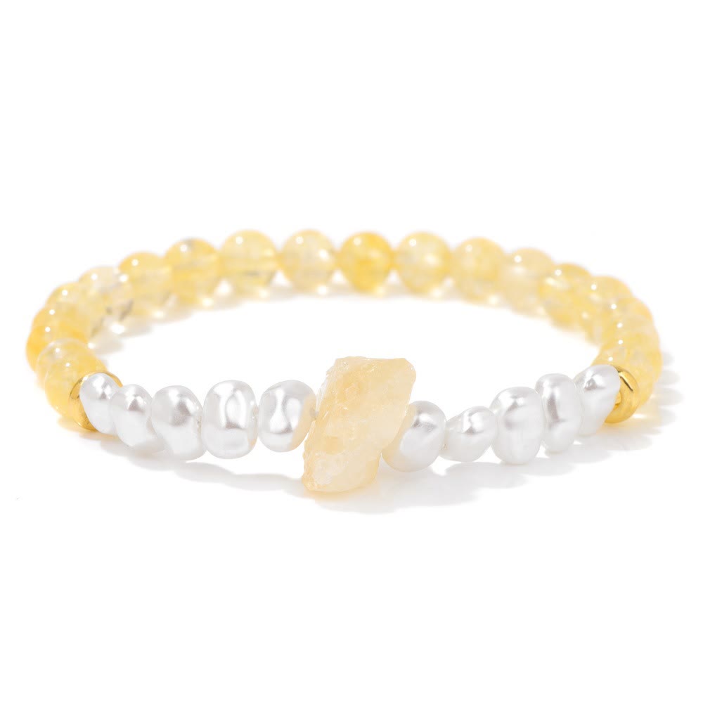 Eline's Captivating Natural Crystal Bracelet