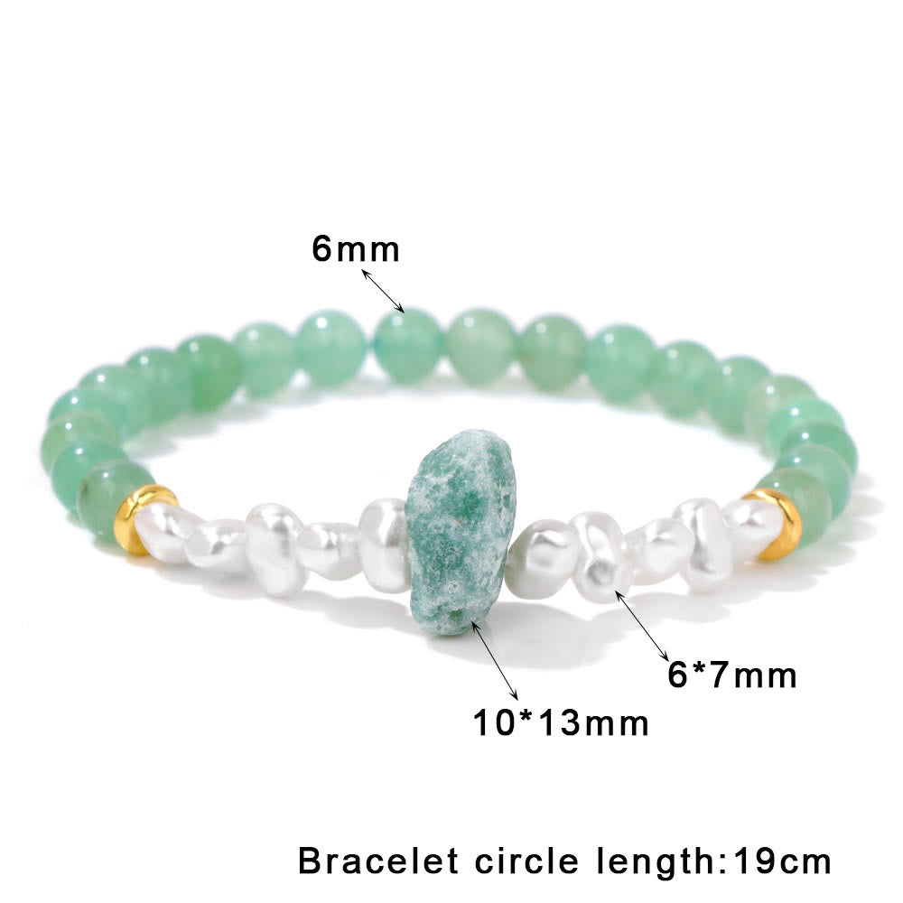 Eline's Captivating Natural Crystal Bracelet
