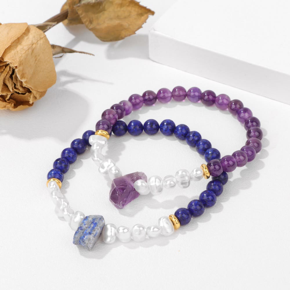 Eline's Captivating Natural Crystal Bracelet
