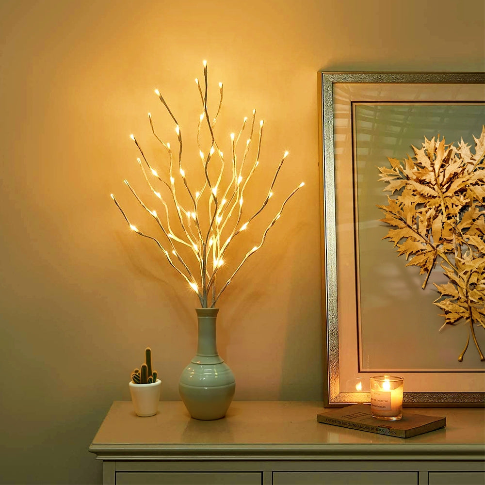 BranchGlow – Majisu LED Ceiling Lamp, 69.85 cm, Warm White Lighting