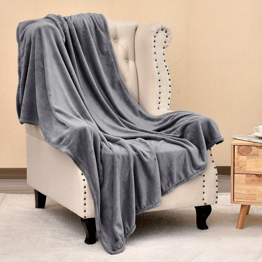 UltraSoft Fleece Blanket – Luxurious Reversible for All Seasons
