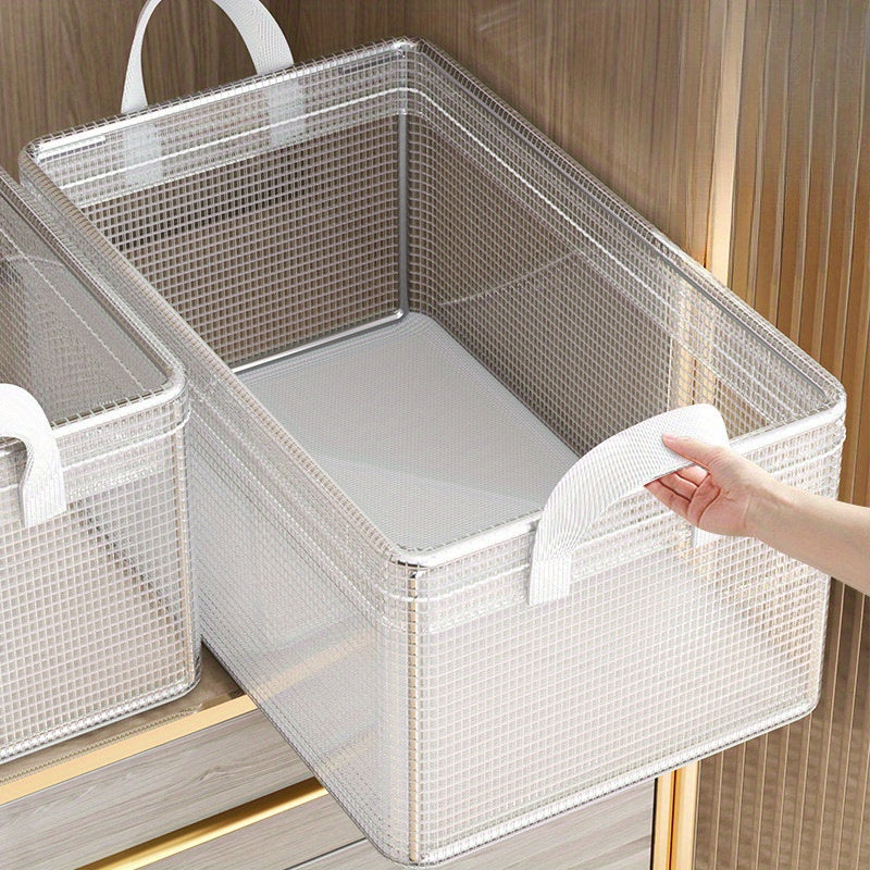SpaceSaver - Stylish Stackable Storage Boxes for Clothes and Books