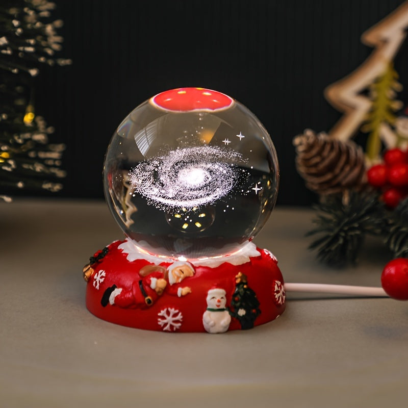 CrystalLight – Elegant USB Crystal Table Lamp