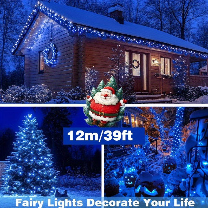 SolarGlow Lighting - Dimmable Outdoor Lighting String with Solar Energy