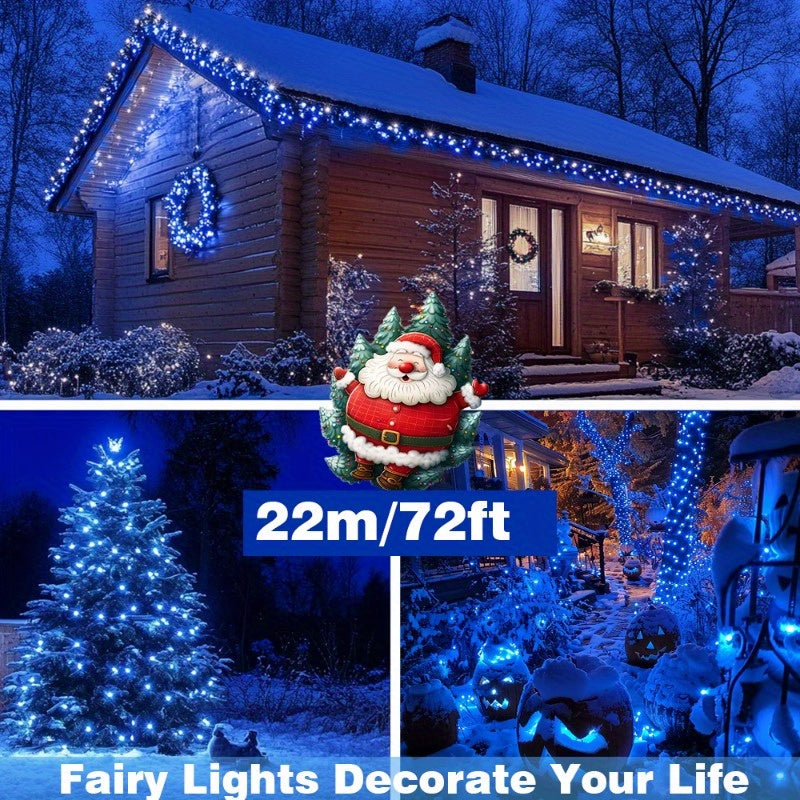 SolarGlow Lighting - Dimmable Outdoor Lighting String with Solar Energy