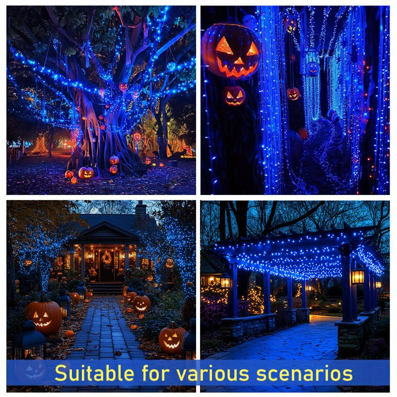 SolarGlow Lighting - Dimmable Outdoor Lighting String with Solar Energy