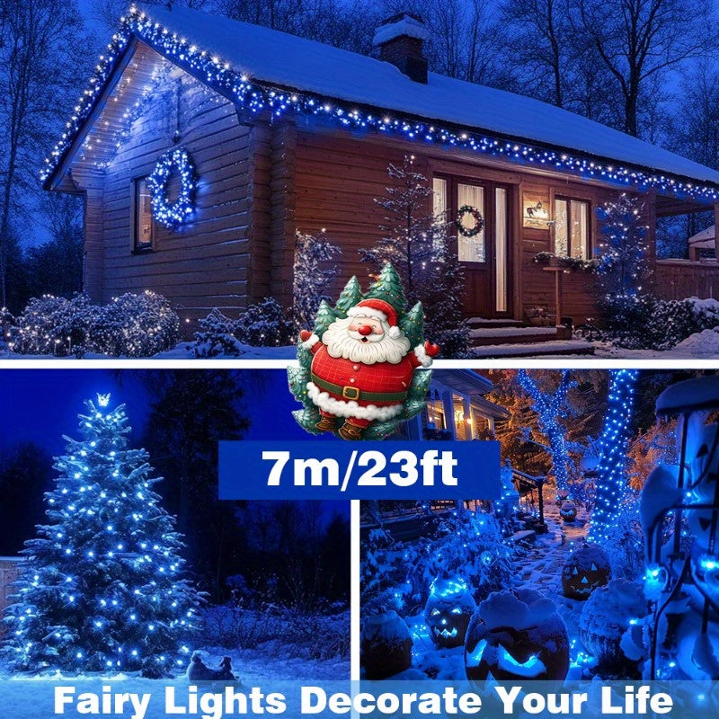 SolarGlow Lighting - Dimmable Outdoor Lighting String with Solar Energy
