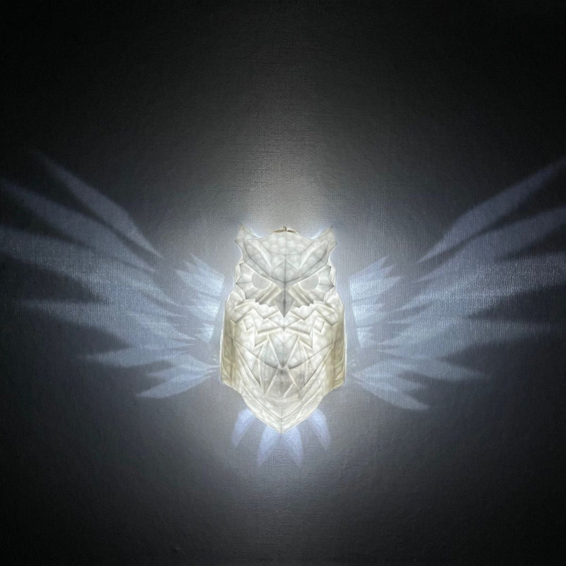 UggleLjus Vägglampa - Geometrisk LED Väggdekoration