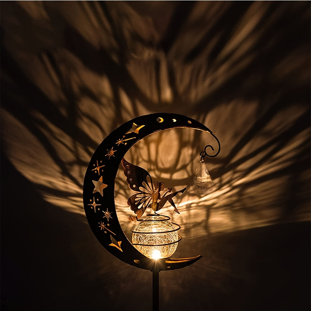 MoonGlow – Magical Garden Lamp with Sun &amp; Moon