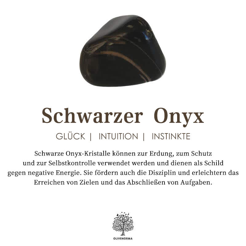 Aurelia Zwart Onyx and Lavasteen Kubus Balance Bracelet 