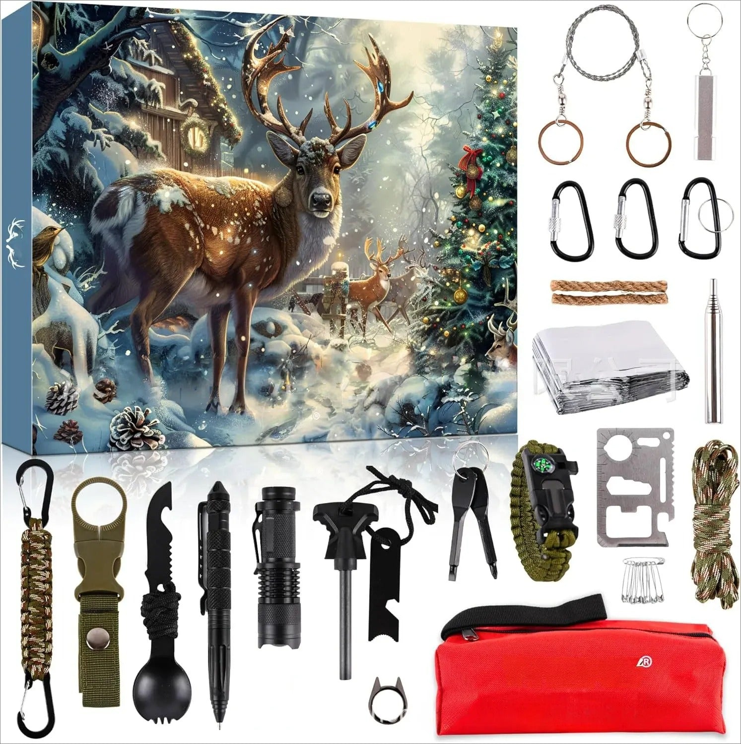 SurvivalPro Advent Calendar 2025 - Essential Outdoor Equipment for Adventurers