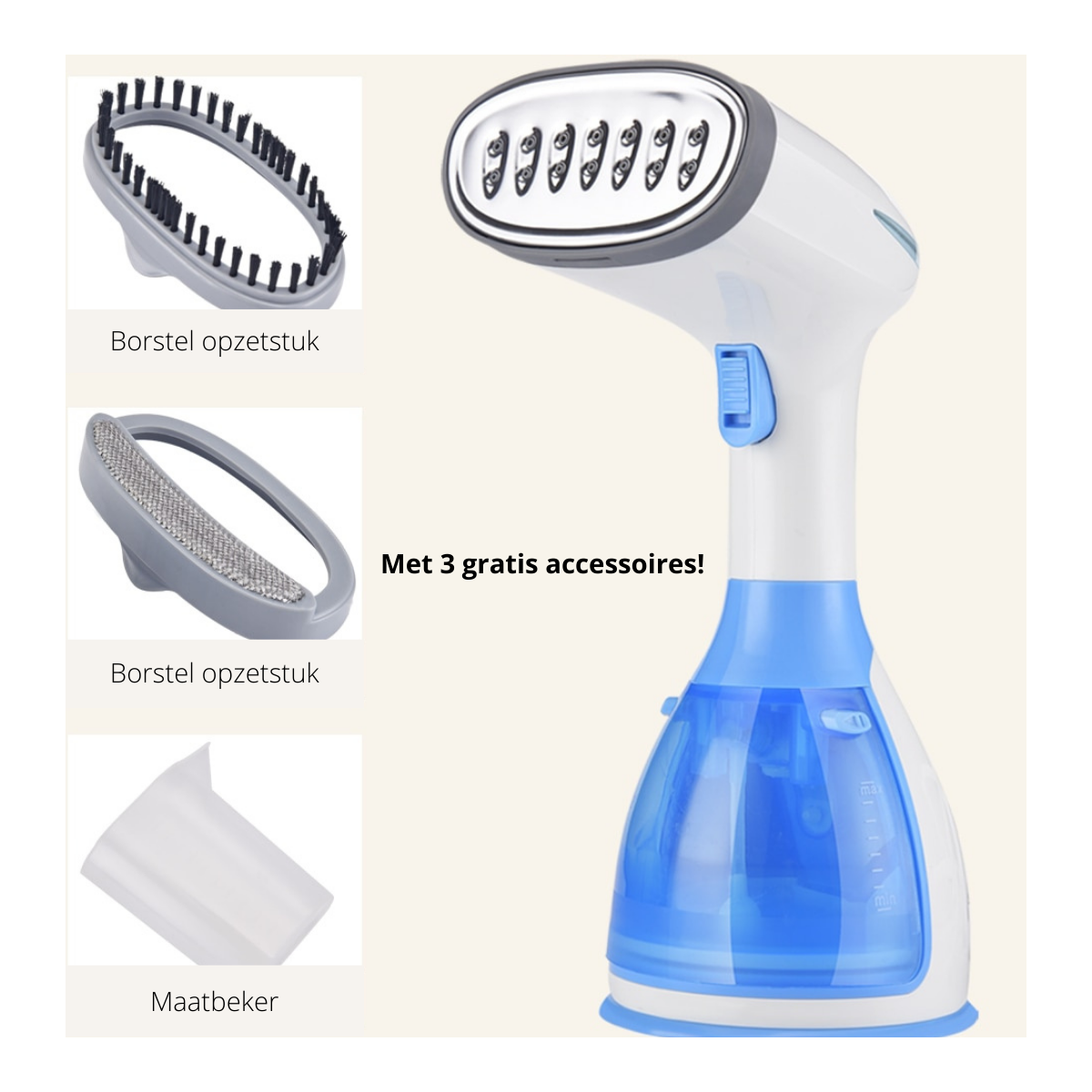 SteamEase - Compact Portable Wrinkle-Free Clothes Steamer