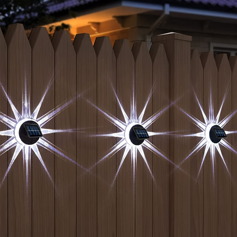 SolarGlow Lights – Set of 4 Solar LED Lights for Outdoor Use