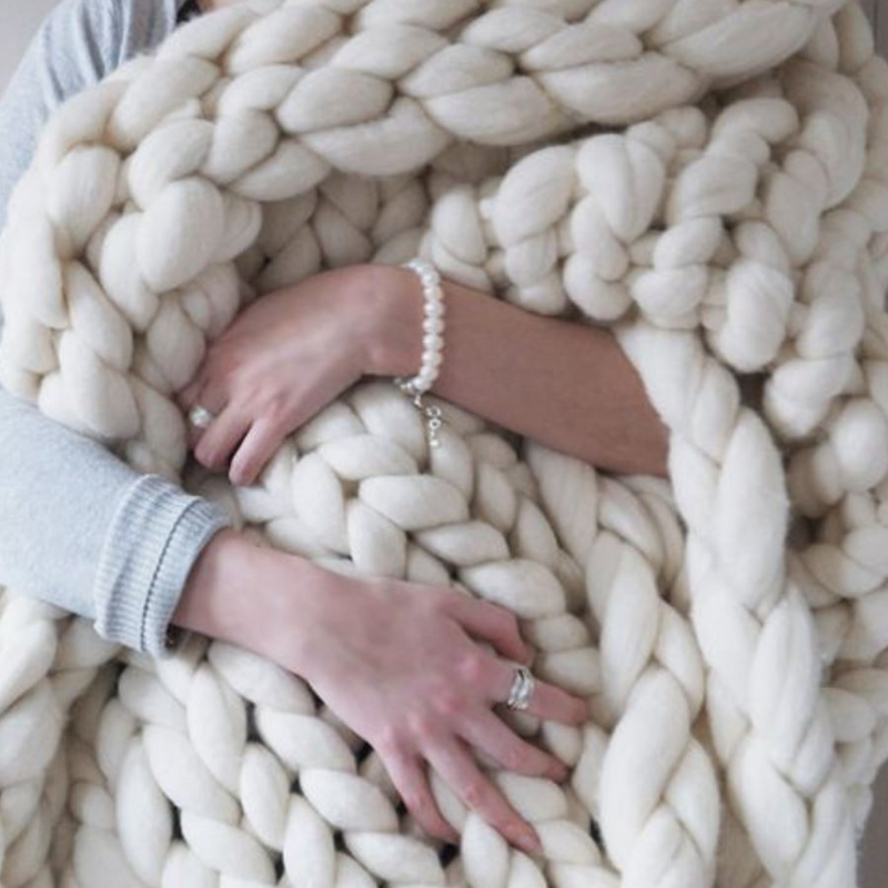 WinterVibe DIY Pläd - Unik och Bekväm för Vintern