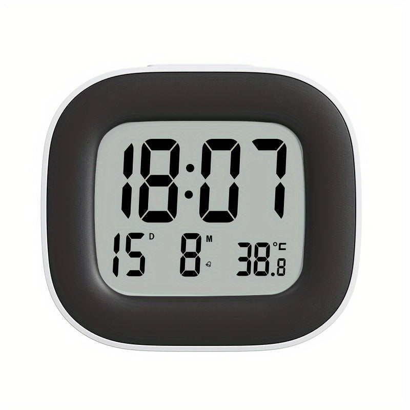 TimeView Clock - Stylish Mini Alarm Clock with Temperature