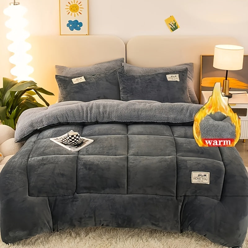 Luxuriously fluffy duvet for unparalleled autumn and winter warmth