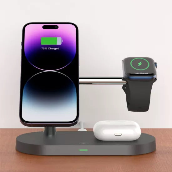 PowerHub 3-in-1 MagSafe Charger - Wireless Device Charging