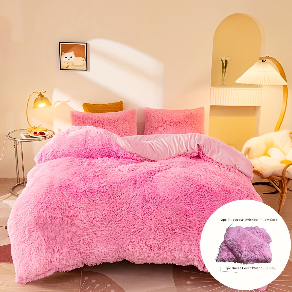 VelvetLux – Luxurious Velvet Duvet Cover Set for All Year Round