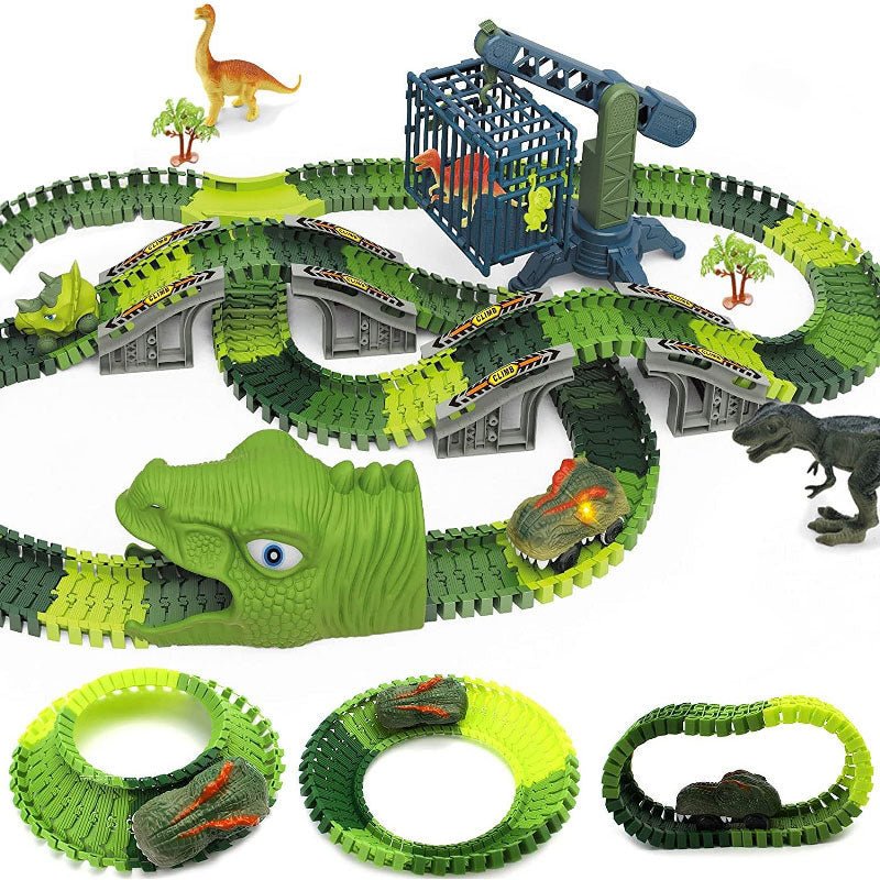 SpeedFlex Track – Flexible Racing Track with LED Vehicles