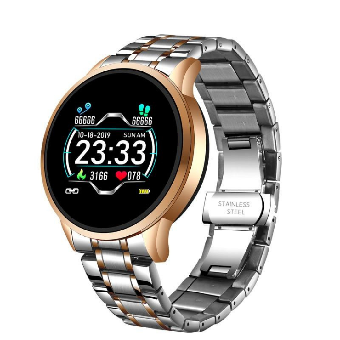 TimelessTrack – Elegant Smartwatch with Smart Features