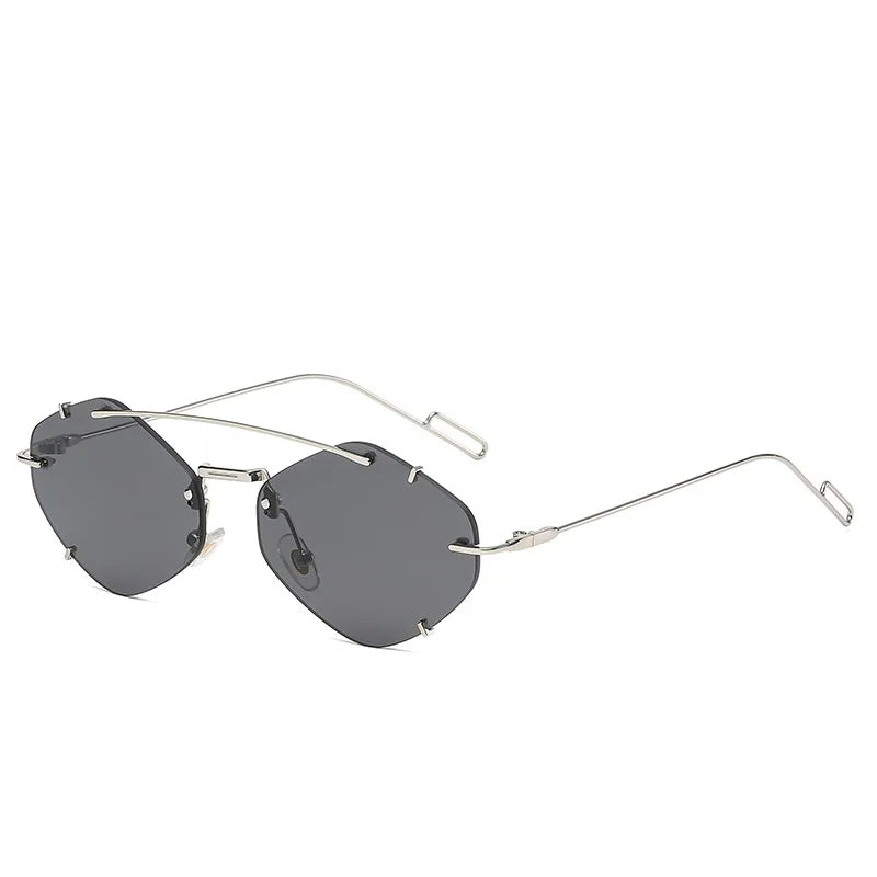 Lucia Eyewear – Trendy Rimless Sunglasses