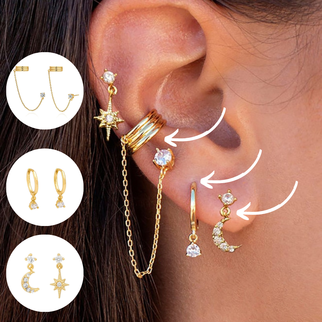 Amira Boho Earring Set - Unique Jewelry