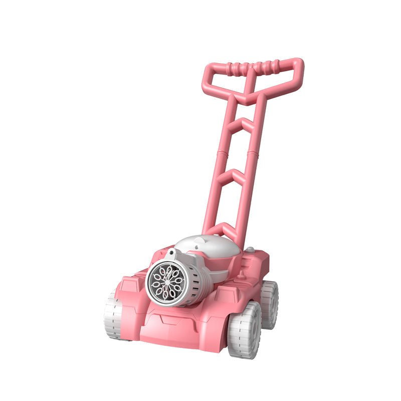 BubbleMaai Toy - Magic Bubble Lawn Mower for Kids