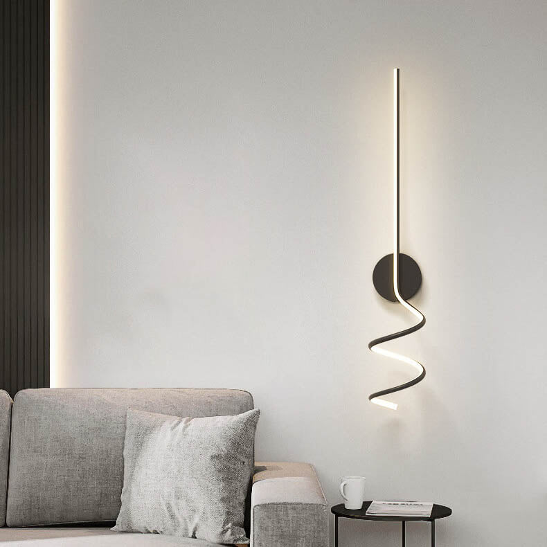 GlowWave – Stilren LED Bågvägglampa för Stämning
