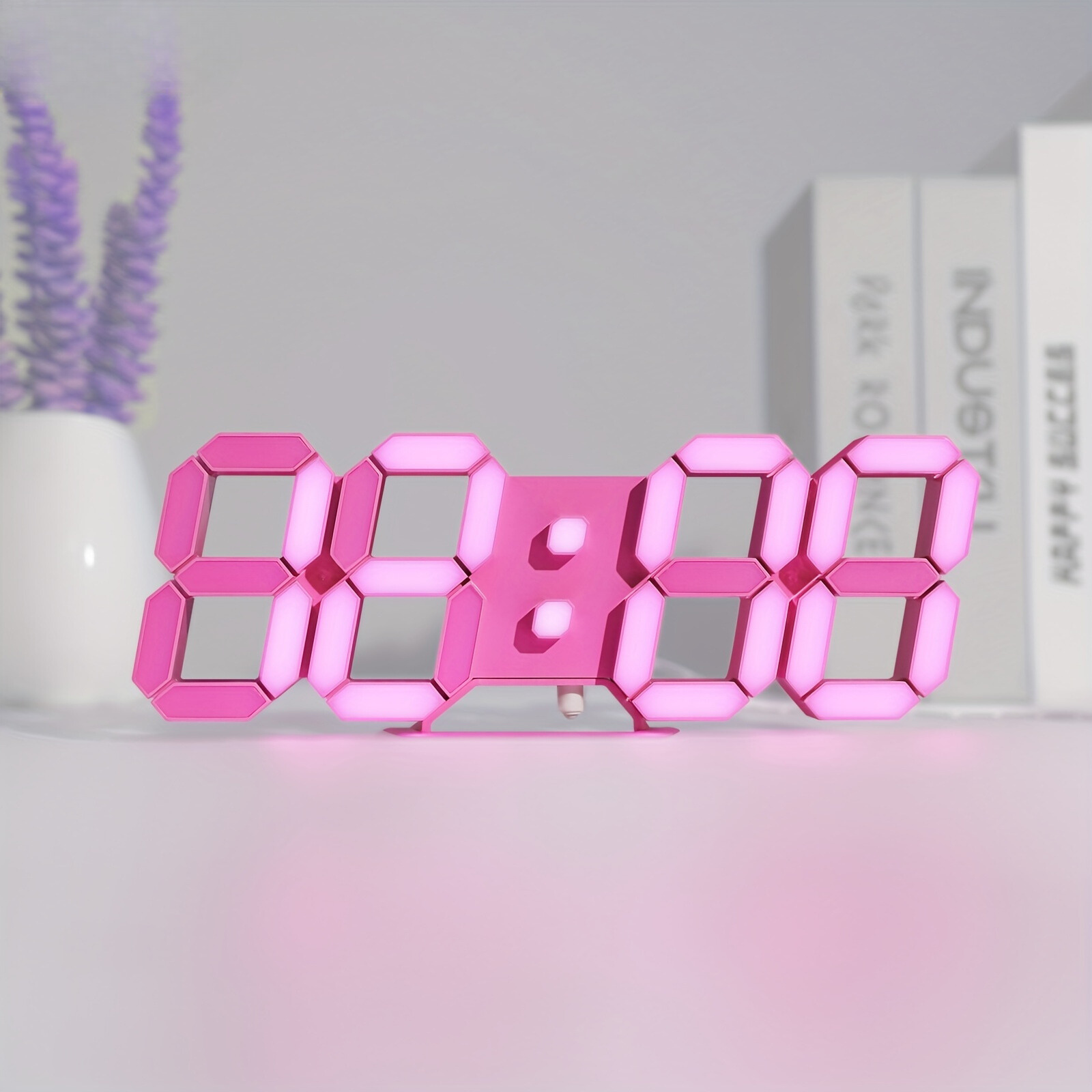 LuxTime – Stylish Digital LED Alarm Clock with Dimmer