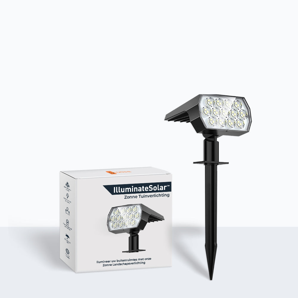 ÉclatSolaire – Stylish Solar Garden Lamp with LED Lighting