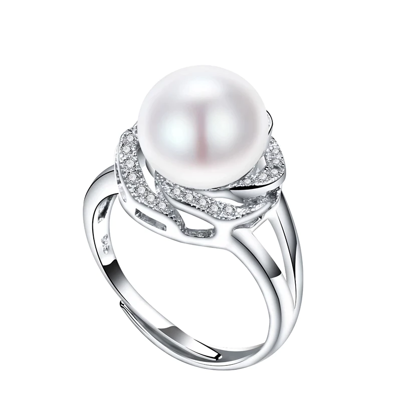 Beautiful Adjustable Pearl Ring for a Refined Style!