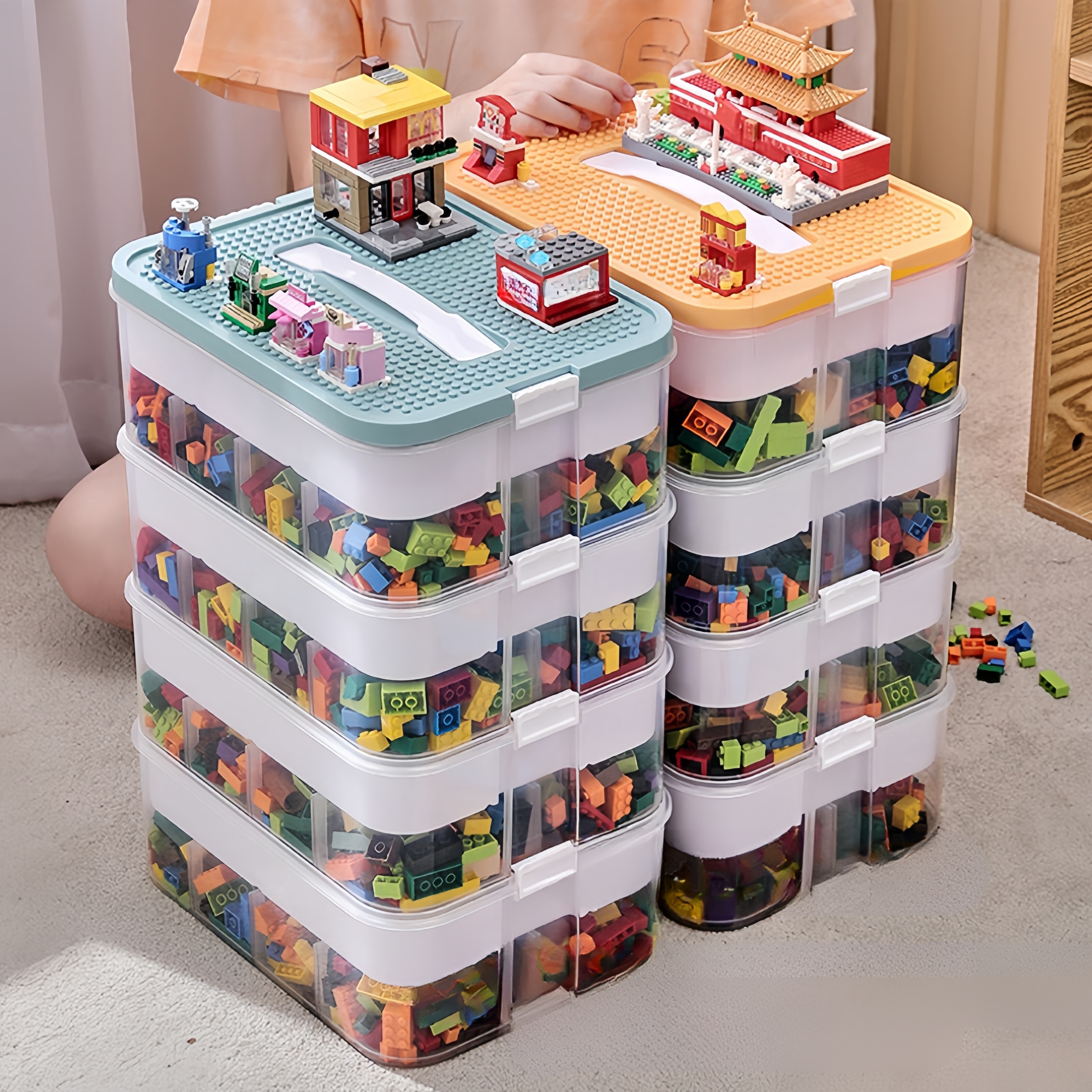 Stapelgenie - Elegant Storage Box with Lid for Every Room