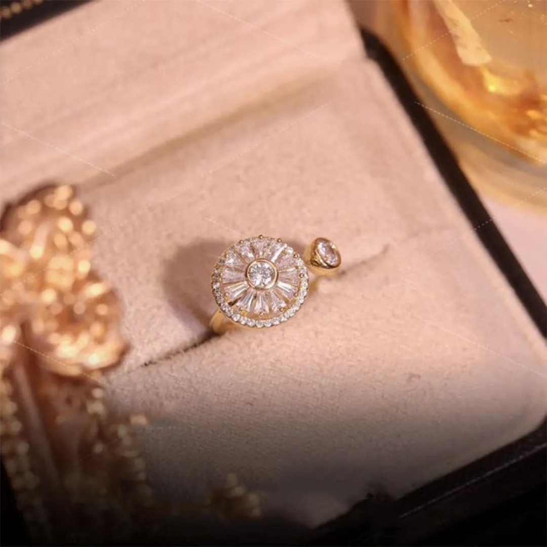 Serenio Spinning Ring – Stress Relief and Calming Jewelry