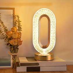 IllumeLuxe – Stilig Bordslampa med Dimbar Belysning