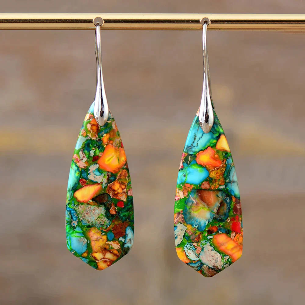 Vibrant Jasper Earrings | Colorful must-haves for every occasion!