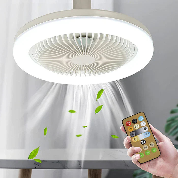 CoolLight Ceiling Fan - Stylish Fan with LED Lighting