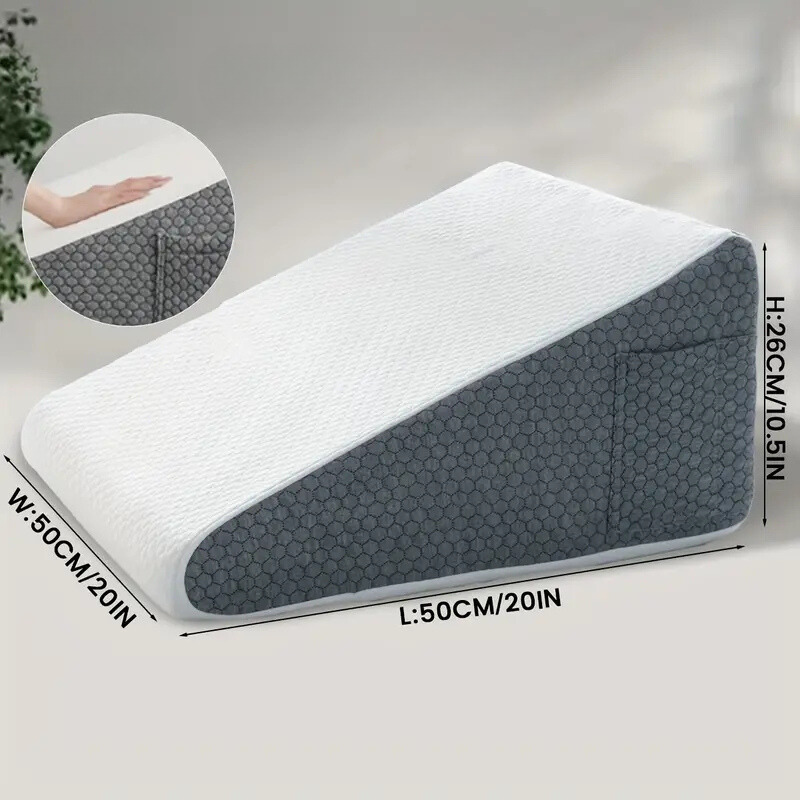 SleepAlign Pillow - Ergonomic Neck Roll With Cooling