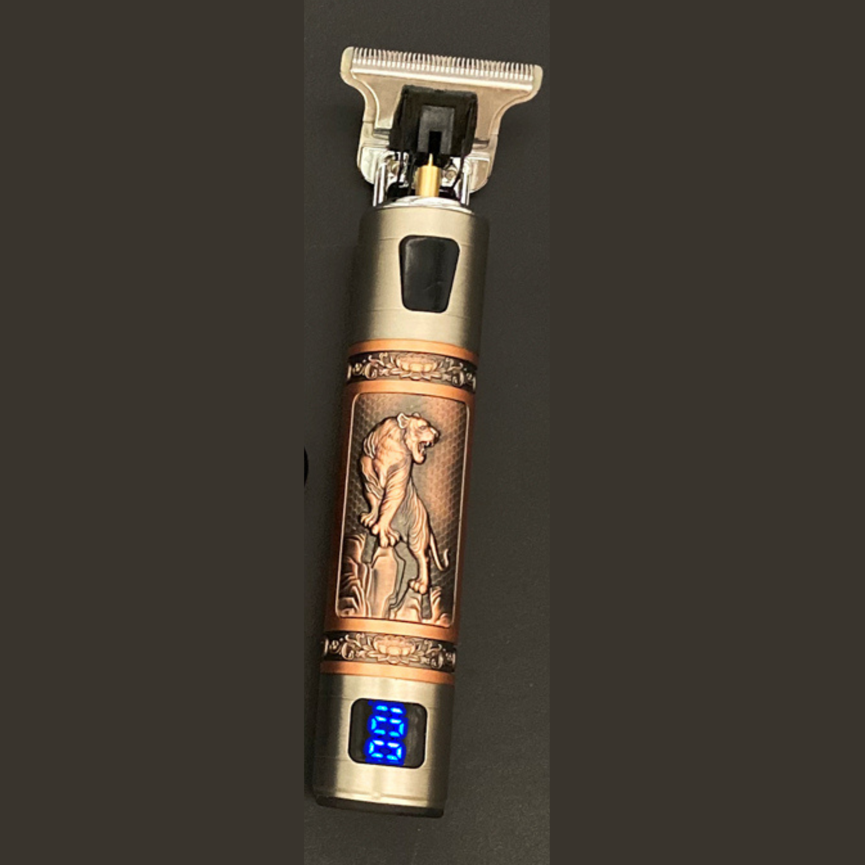 SkullTrim – Vintage Rechargeable Beard Trimmer with Attachments