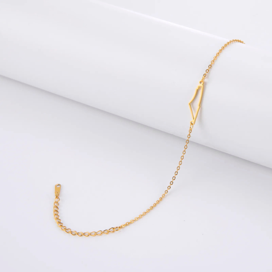 Aurora Pendant Bracelet - Elegant Golden Jewelry
