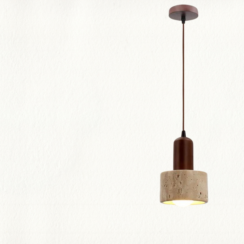 TranquilGlow Chandelier - Wabi Sabi Luxury Lighting