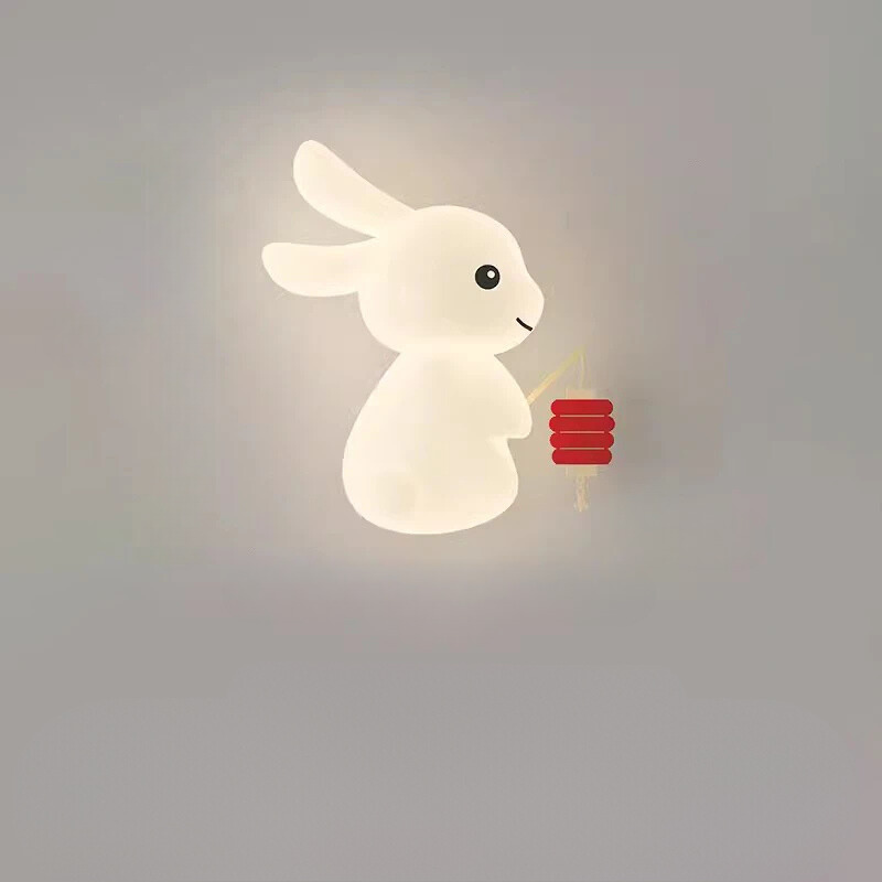RabbitGlow Lampa - Lekfull LED Barn Vägglampa