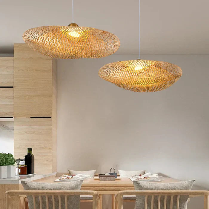 RayaLicht – Handmade Rattan Hanging Lamp for Your Interior