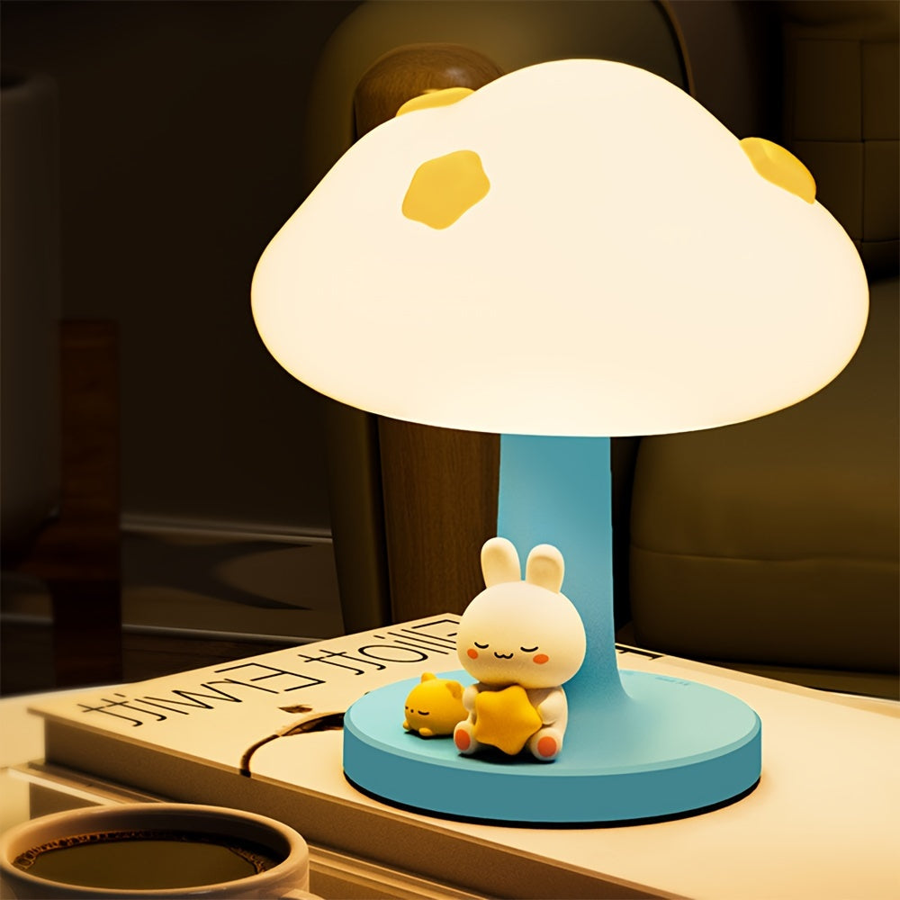 CozyCloud Lamp - USB Rechargeable Silicone Table Lamp
