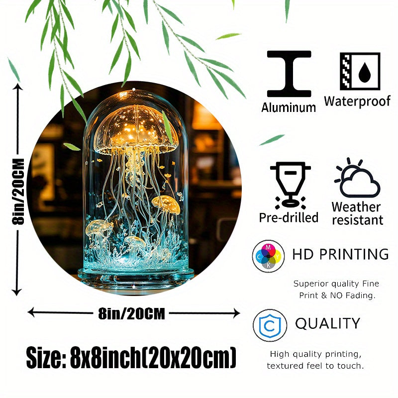 CrystalJelly – Artistic Glass Crab Lamp