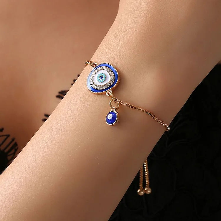 Ethnic Zippered Eye Bracelet - Selene With Unique Style